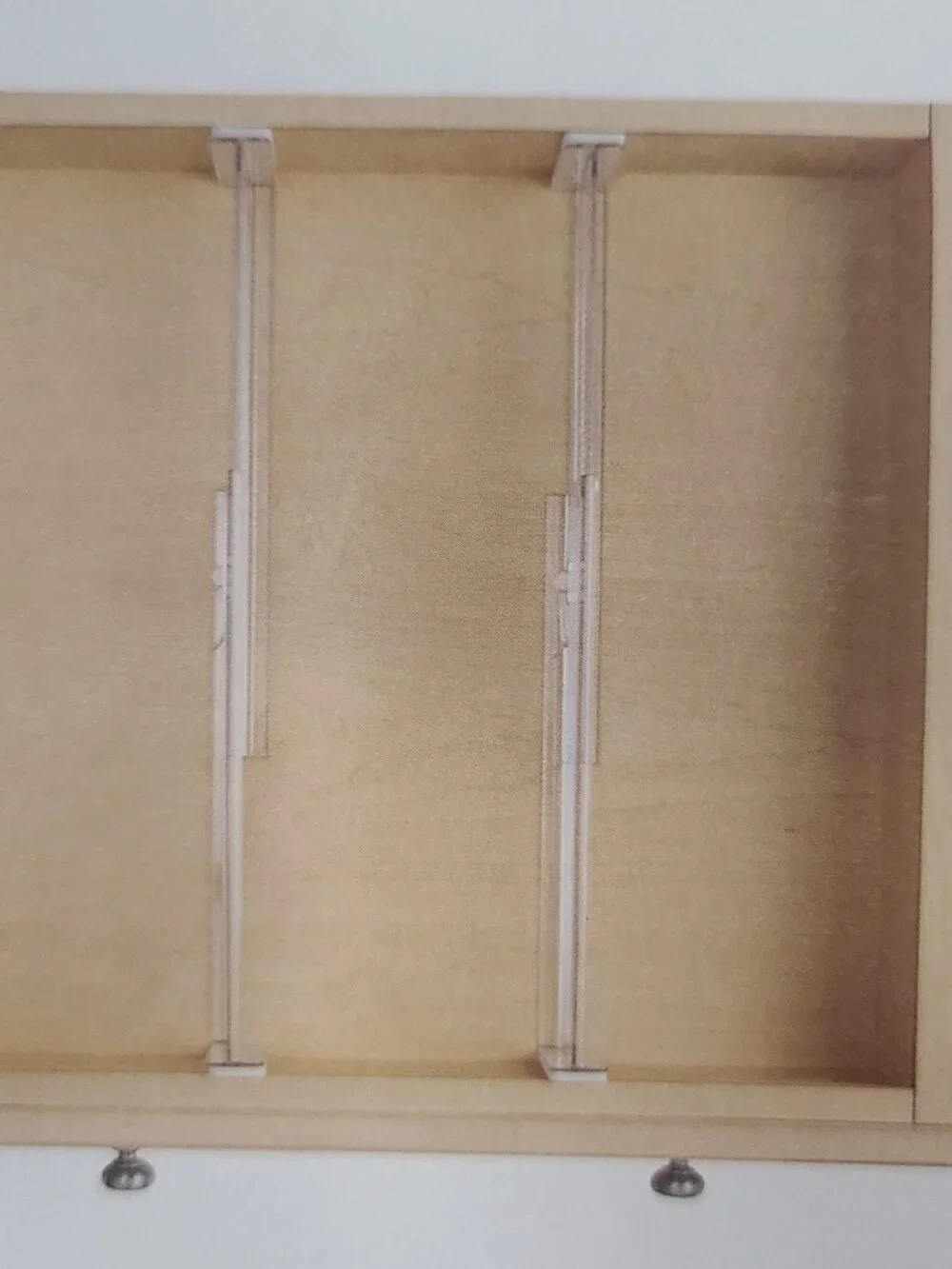 Idesign Drawer Dividers Clear- 1 Set